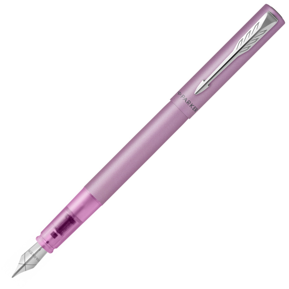 Parker Vector XL Fountain Pen - Lilac Chrome Trim