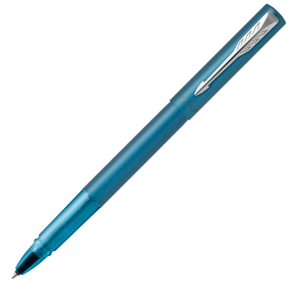 Parker Vector XL Rollerball Pen - Teal Chrome Trim