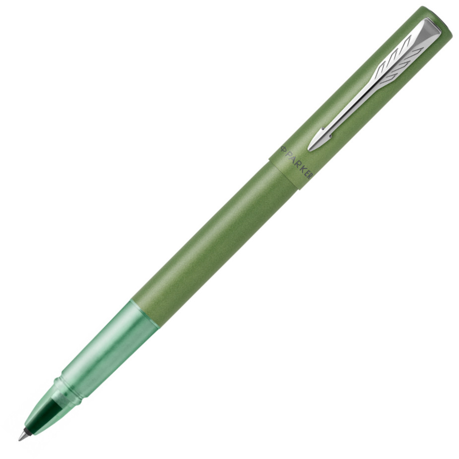Parker Vector XL Rollerball Pen - Green Chrome Trim