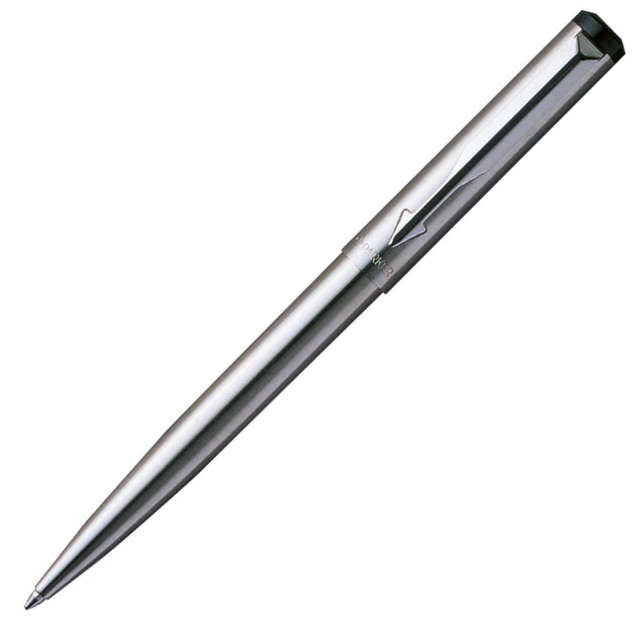 Parker Vector Ballpoint Pen - Stainless Steel Chrome Trim