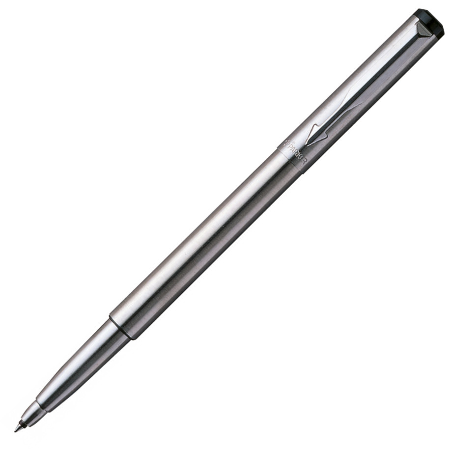 Parker Vector Rollerball Pen - Stainless Steel Chrome Trim