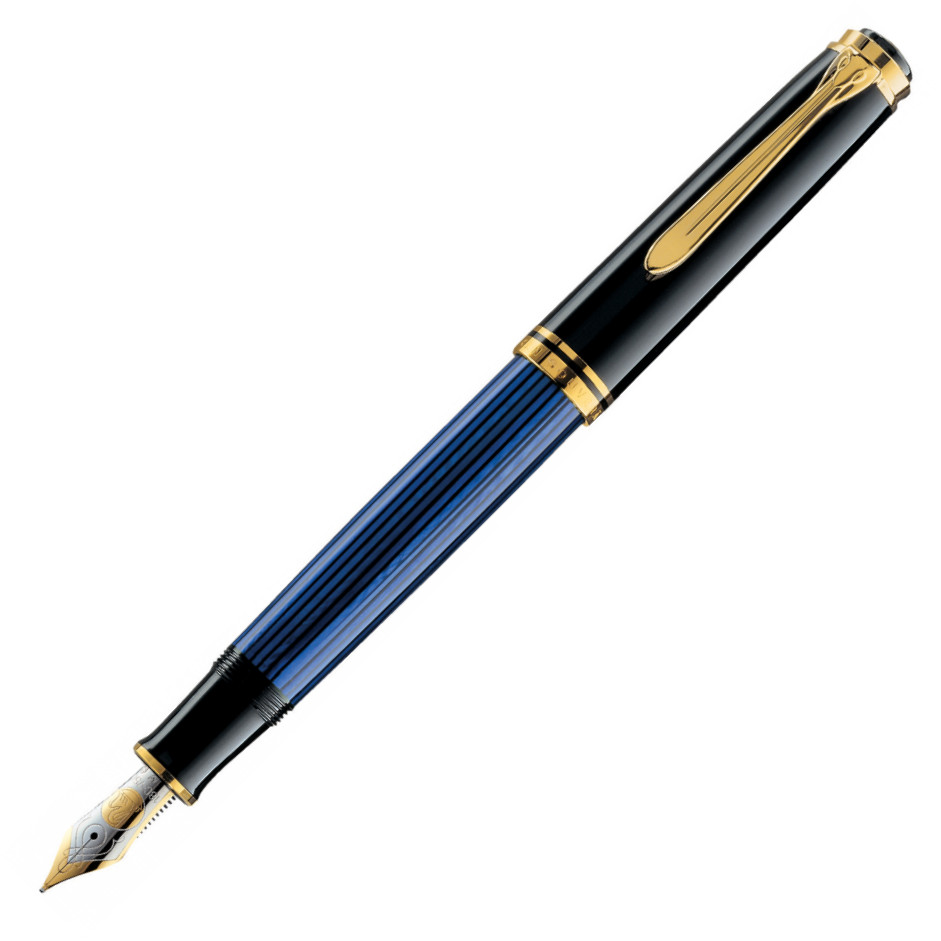 Pelikan Souverän 800 Fountain Pen - Black & Blue
