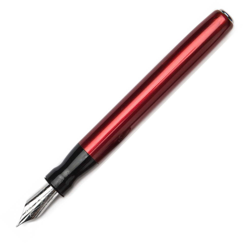 Pineider Full Metal Jacket Fountain Pen - Army Red