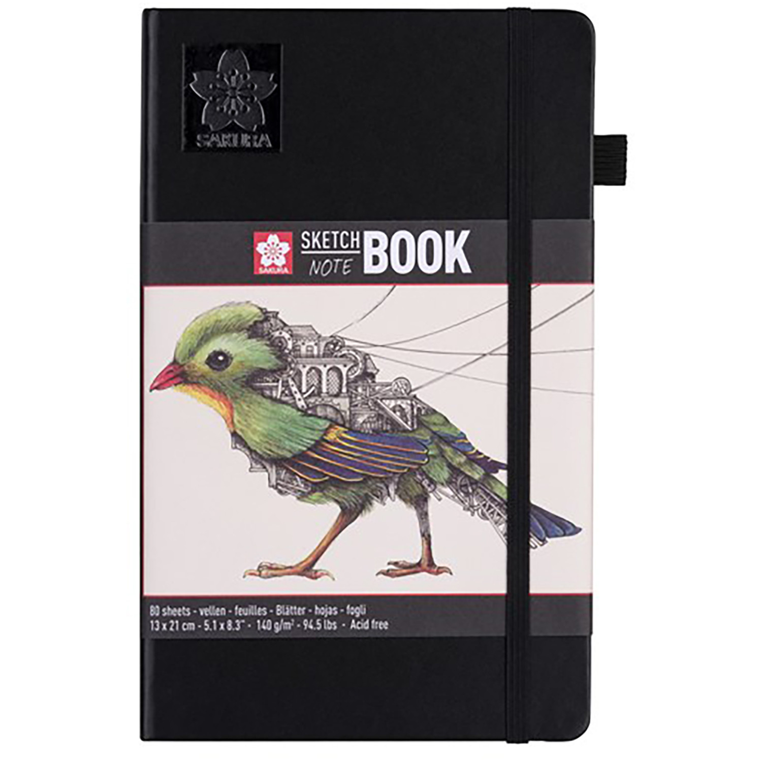 Moleskine Art Pocket Sketch Pad - Black