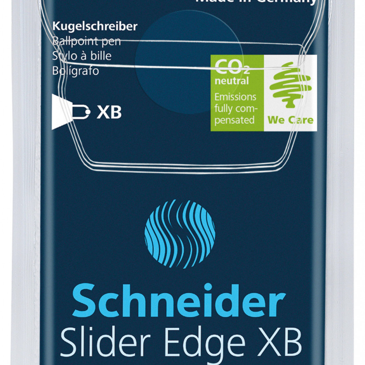 Schneider Slider Edge Ballpoint Pen - Extra Broad - Assorted Colours (Pack of 6)