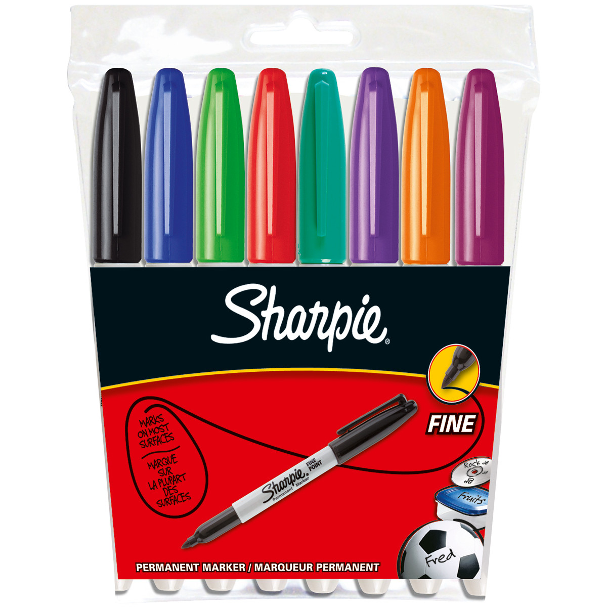 Sharpie Fine Point Permanent Marker Assorted 8/Set