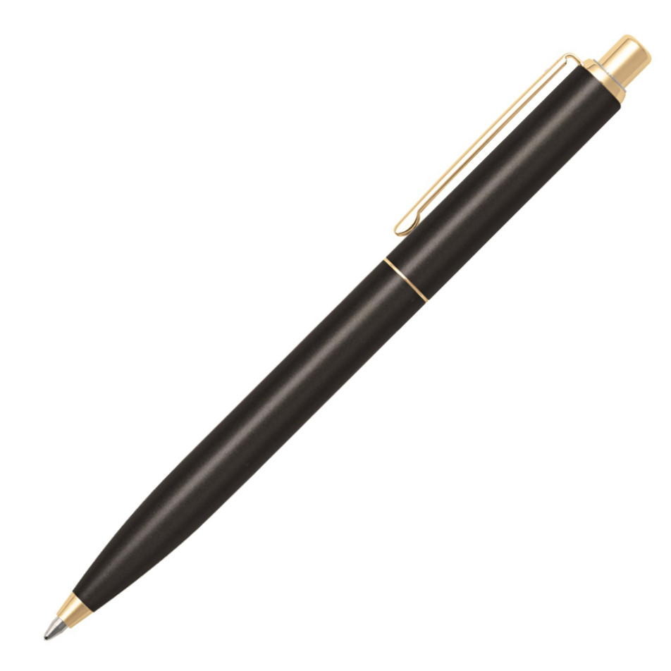 Sheaffer Sentinel Ballpoint Pen Matte Black Gold Trim E232751 The Online Pen Company