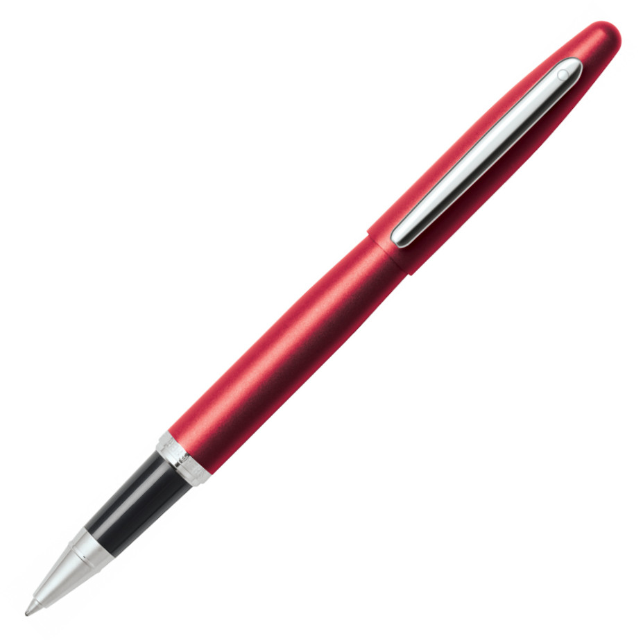 Sheaffer VFM Rollerball Pen - Excessive Red Chrome Trim