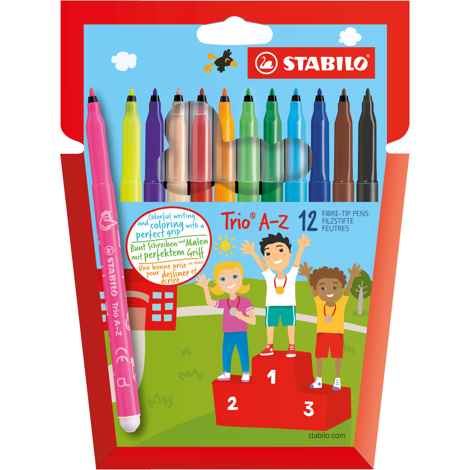 Stabilo Point 88 Fineliner Pen Set - Assorted Colors, Twin Pack, Set of 20