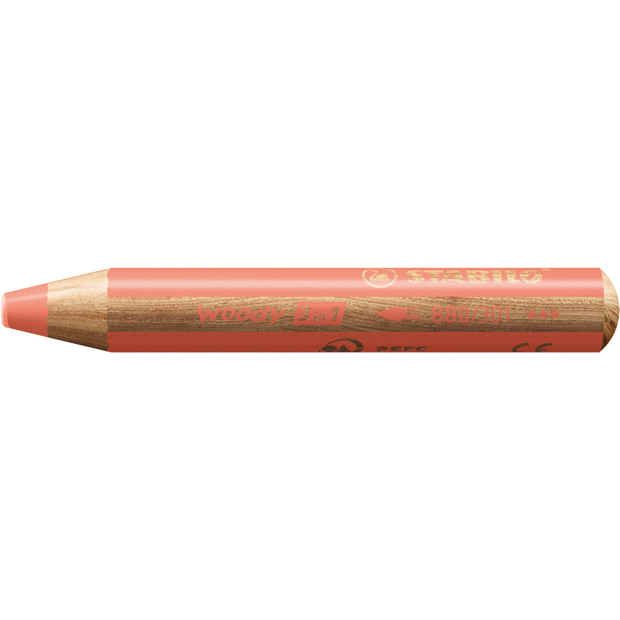 STABILO woody Pastel 3-in-1 Multi-Talented Pencil - NEW - Picture 6 of 7