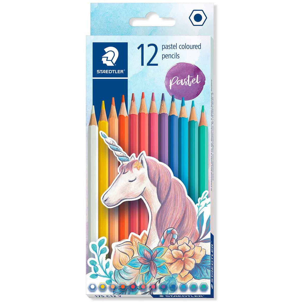 Staedtler Unicorn Pastel Colouring Pencil Set