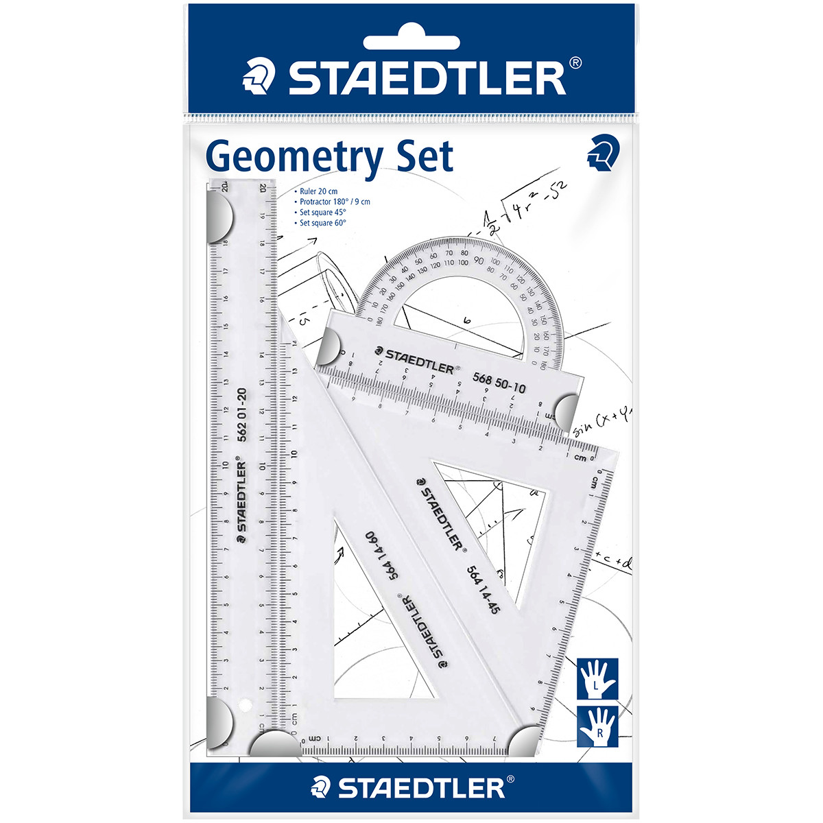 Staedtler Geometry Set - 4 Pieces