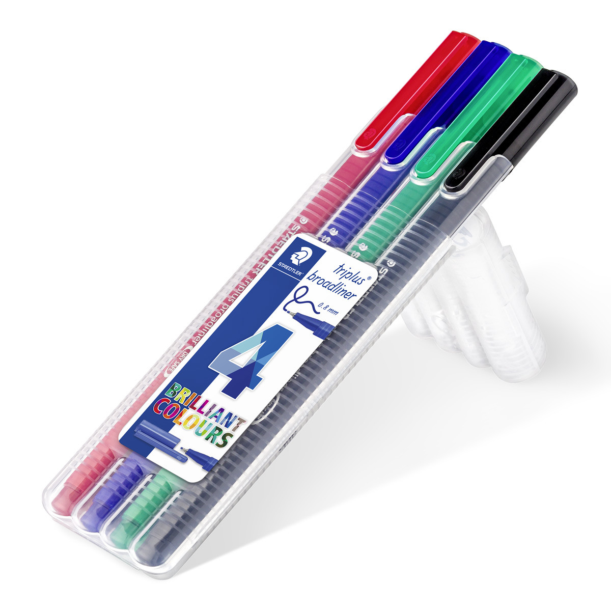 Staedtler FineLiner Pens, Assorted sizes - 4 count