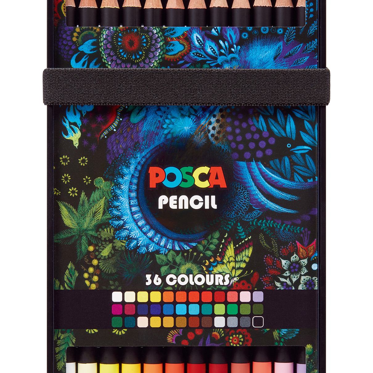 POSCA KPE-200 Pencil - Assorted Colours (Pack of 36)