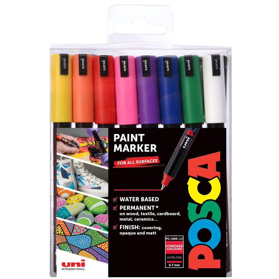 POSCA Marker Bullet – Pack of 16 - MTA Catalogue