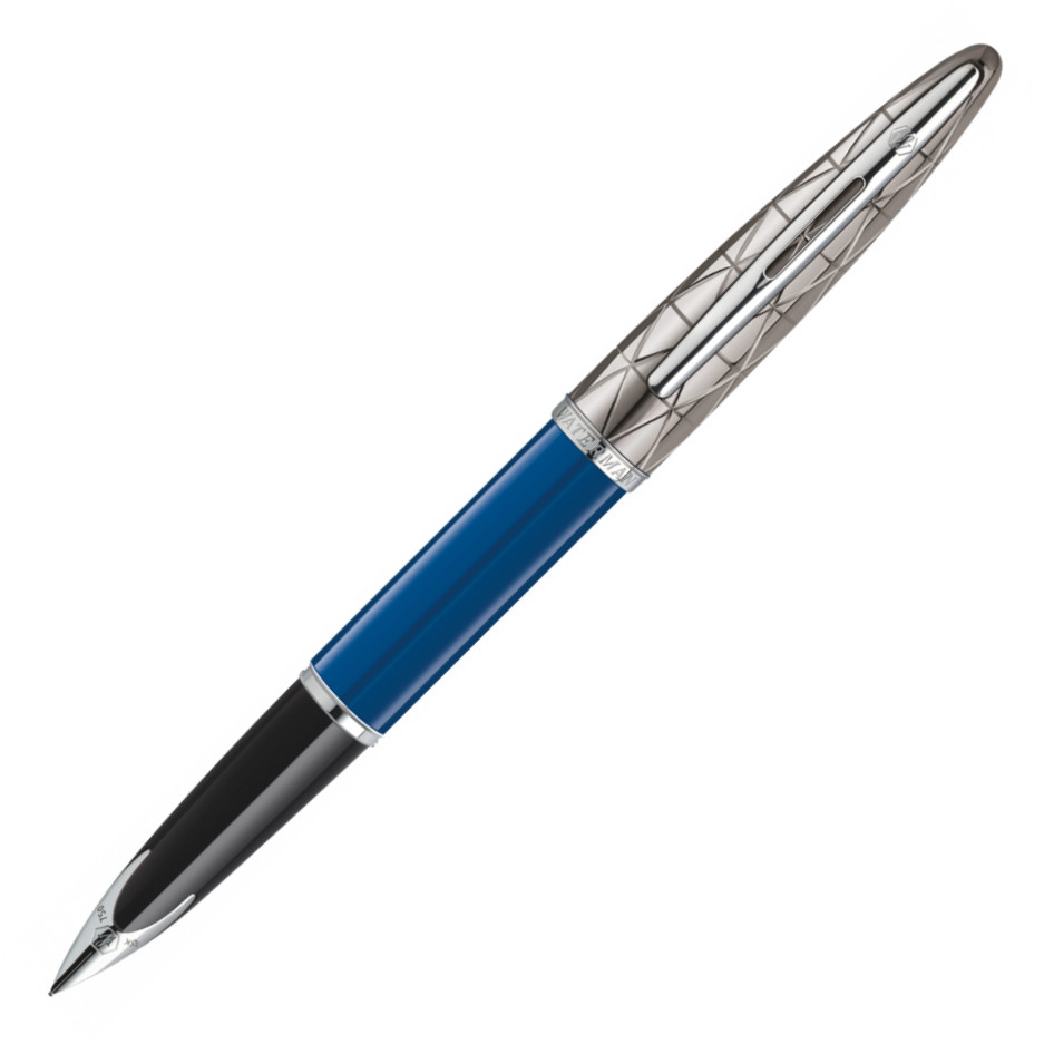 Waterman Carene Fountain Pen - Blue Obsession Chrome Trim