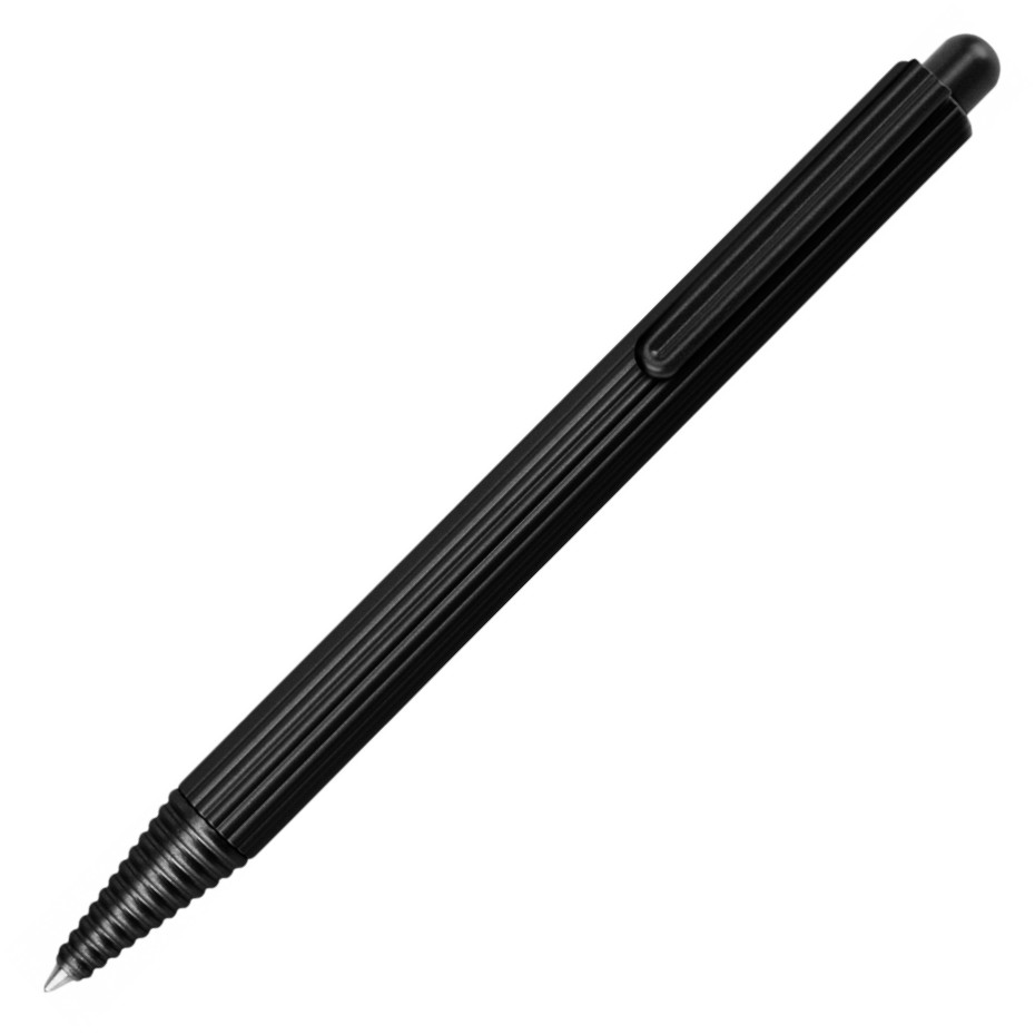 Worther Profil Ballpoint Pen - Black Aluminium