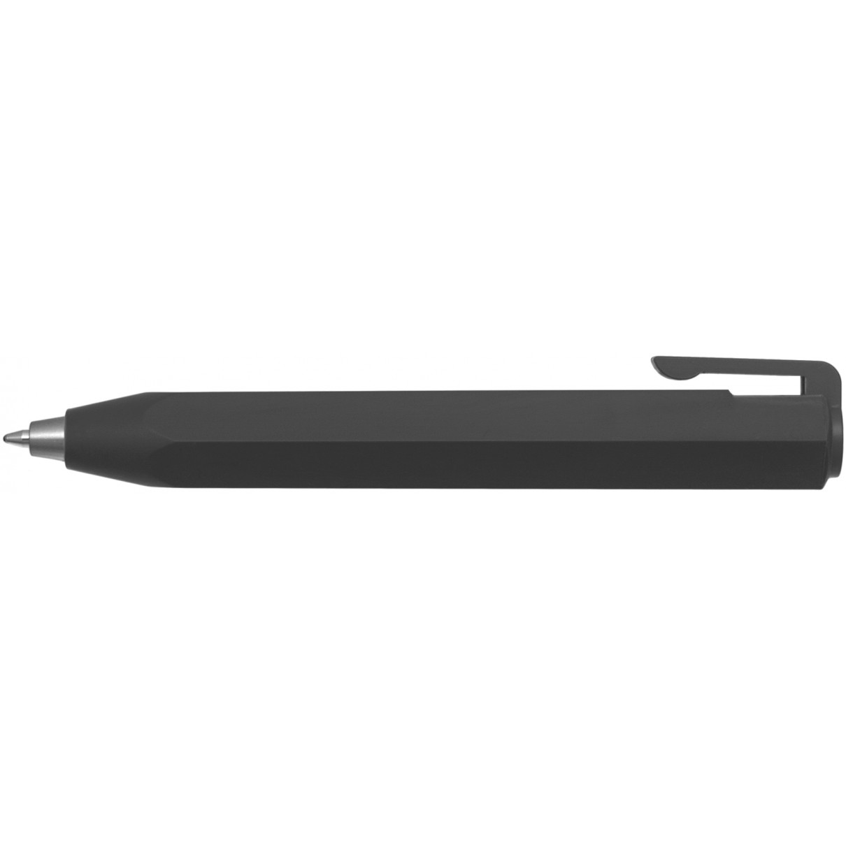 Worther Shorty Soft-Grip Ballpoint Pen - Black