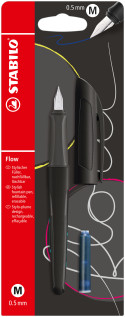 STABILO Flow Fountain Pen - ACTIVE - Black