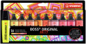 STABILO BOSS ORIGINAL ARTY Highlighter - Wallet of 10 - Warm Colours