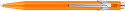 Caran d'Ache 849 Ballpoint Pen - Popline - Fluorescent Orange (Slimpack)