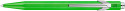 Caran d'Ache 849 Ballpoint Pen - Popline - Fluorescent Green (Slimpack)