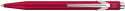 Caran d'Ache 849 ColorMat-X Ballpoint Pen - Red (Slimpack)