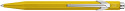 Caran d'Ache 849 ColorMat-X Ballpoint Pen - Yellow (Slimpack)