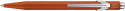 Caran d'Ache 849 ColorMat-X Ballpoint Pen - Orange (Slimpack)