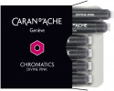 Caran d'Ache Chromatics Ink Cartridge - Divine Pink (Pack of 6)