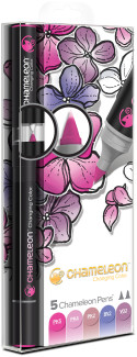 Chameleon Blendable Marker Pens - Floral Tones (Pack of 5)