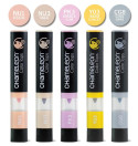 Chameleon Colour Tops - Pastel Tones (Pack of 5) - Picture 1
