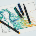 Chameleon Fineliner Pens - Designer Colours (Pack of 12) - Picture 6