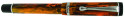 Conklin Duragraph Fountain Pen - Amber Chrome Trim - Picture 1