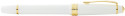Cross Bailey Light Rollerball Pen - White Resin with Gold Plated Trim - Picture 3