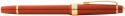 Cross Bailey Light Rollerball Pen - Amber Resin with Gold Plated Trim - Picture 3