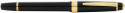 Cross Bailey Light Rollerball Pen - Black Resin Gold Plated Trim - Picture 2