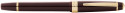 Cross Bailey Light Fountain Pen - Burgundy Resin with Gold Plated Trim - Picture 2
