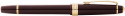 Cross Bailey Light Fountain Pen - Burgundy Resin with Gold Plated Trim - Picture 3