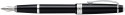 Cross Bailey Light Fountain Pen - Black Chrome Trim - Picture 1