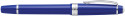 Cross Bailey Light Fountain Pen - Blue Chrome Trim - Picture 3