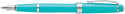 Cross Bailey Light Fountain Pen - Teal Chrome Trim - Picture 1