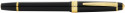 Cross Bailey Light Fountain Pen - Black Resin Gold Plated Trim - Picture 2
