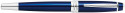 Cross Bailey Rollerball Pen - Blue Lacquer Chrome Trim - Picture 2