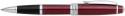 Cross Bailey Rollerball Pen - Red Lacquer Chrome Trim - Picture 1