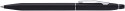 Cross Click Ballpoint Pen - Classic Black Chrome Trim - Picture 1