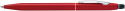 Cross Click Ballpoint Pen - Crimson Chrome Trim - Picture 1