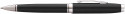 Cross Coventry Ballpoint Pen - Black Lacquer Chrome Trim - Picture 1