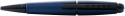Cross Edge Rollerball Pen - Matte Blue Lacquer PVD Trim - Picture 2