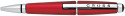 Cross Edge Rollerball Pen - Metallic Red - Picture 2